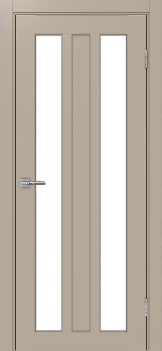 Дверь межкомнатная Парма 413.212 - мокко, белое lacobel