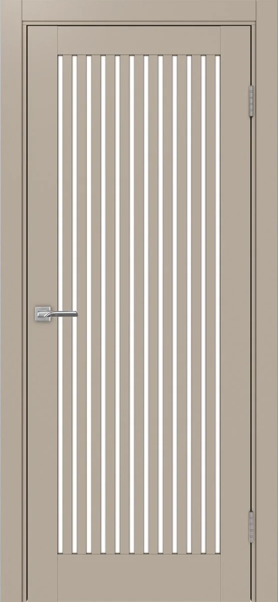 Дверь межкомнатная Турин 543.2 - мокко, белое lacobel