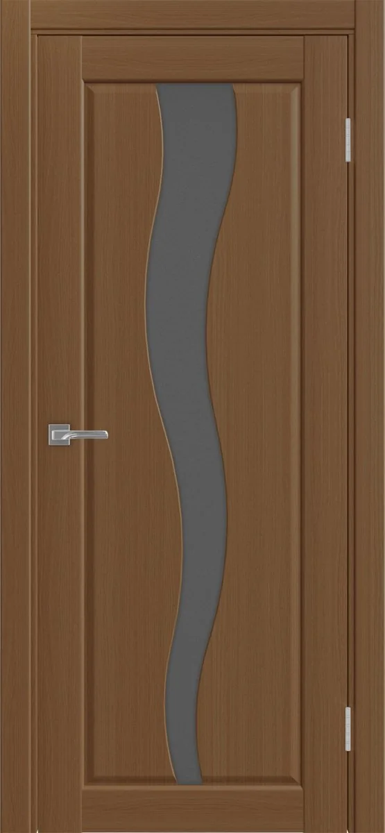 Дверь межкомнатная Сицилия 730.121 - орех, графит матовое