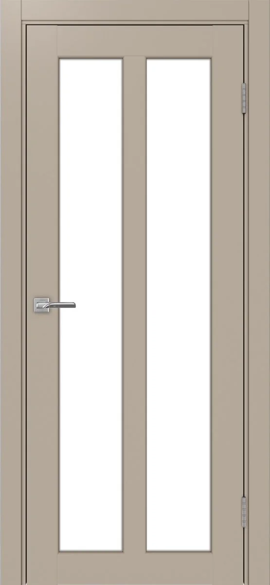 Дверь межкомнатная Парма 421.22 - мокко, белое lacobel
