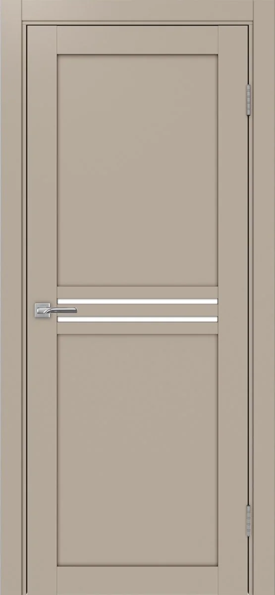 Дверь межкомнатная Турин 552.12 - мокко, белое lacobel