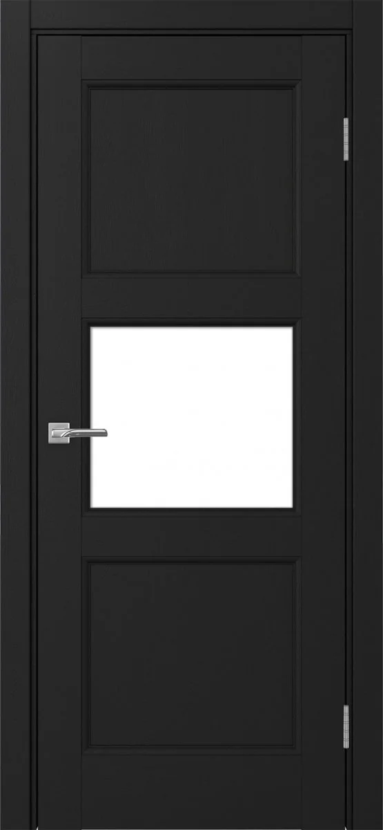 Дверь межкомнатная Турин Neo 530.121 - антрацит, белое lacobel