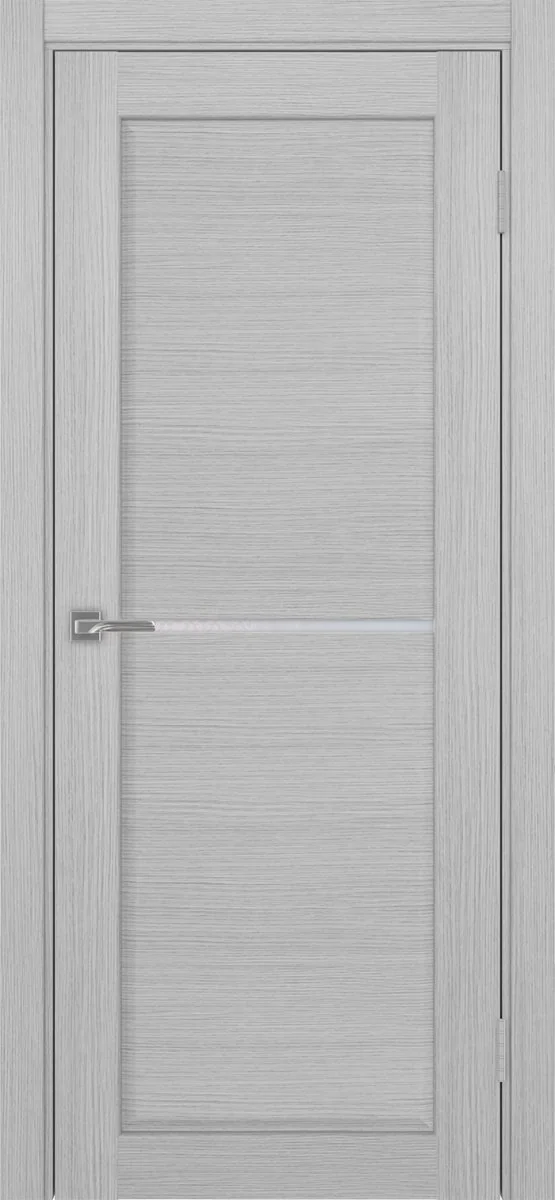 Дверь межкомнатная Сицилия 712.12 - дуб серый, прозрачное