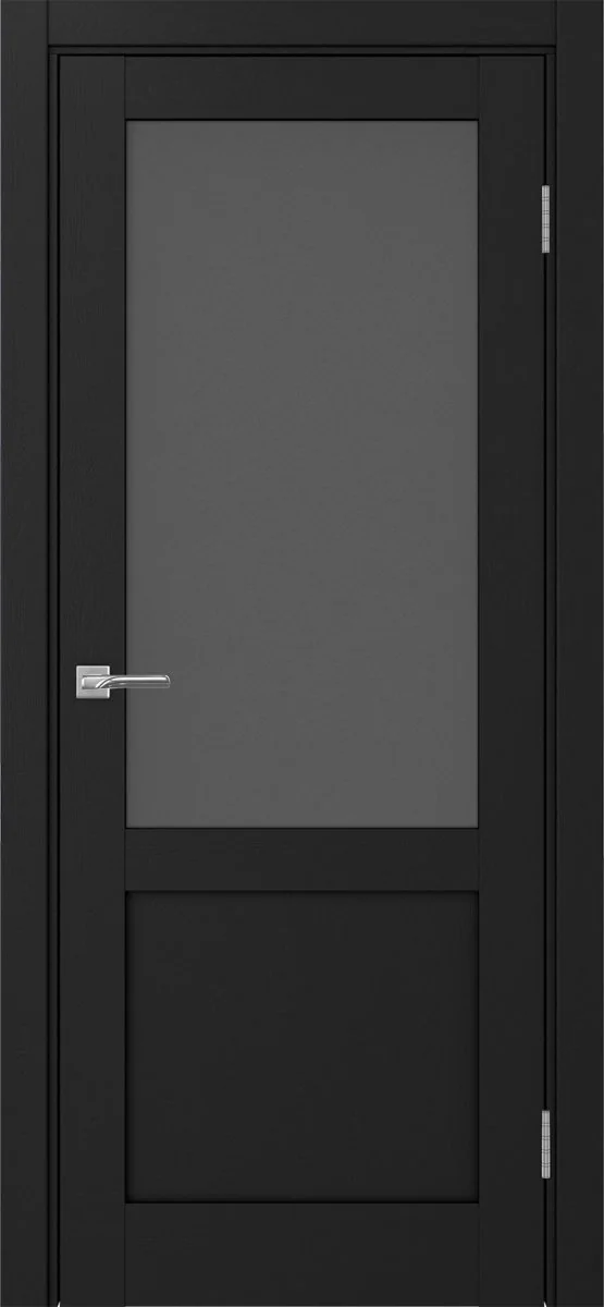 Дверь межкомнатная Турин 502.21 - антрацит, графит матовое