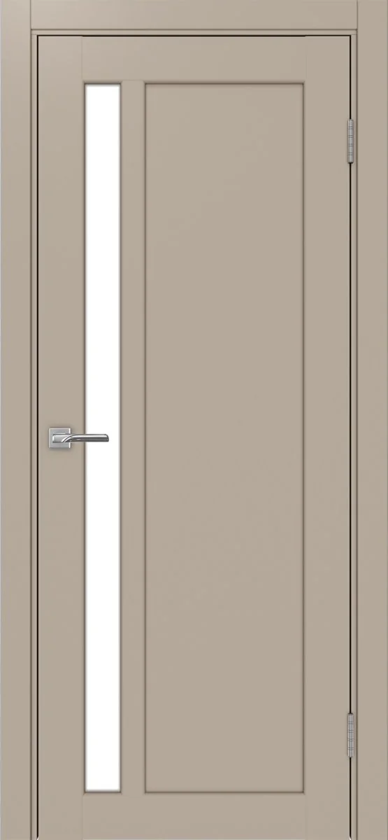 Дверь межкомнатная Парма 412.21 - мокко, белое lacobel