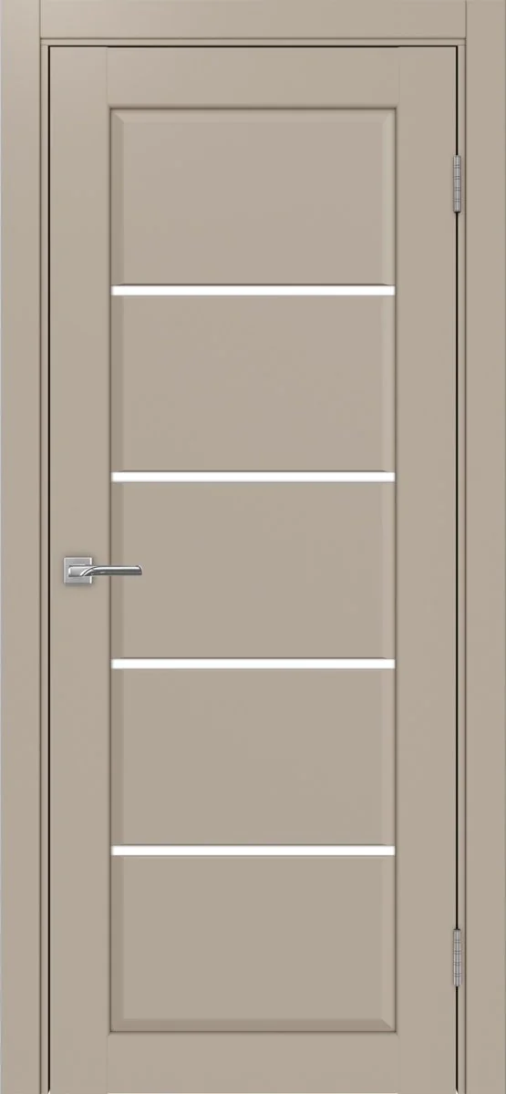 Дверь межкомнатная Сицилия 710.12 - мокко, белое lacobel