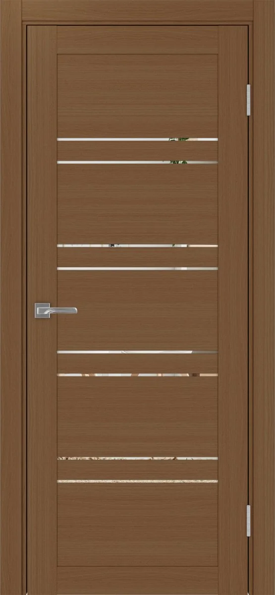 Дверь межкомнатная Турин 560.12 - орех, зеркало