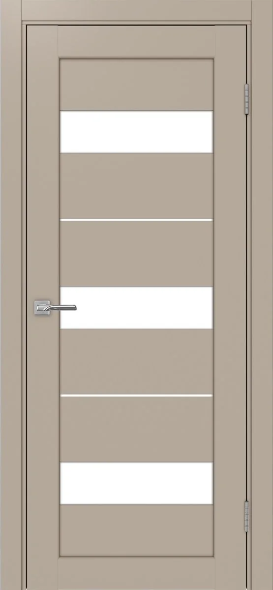 Дверь межкомнатная Парма 426.122 - мокко, белое lacobel
