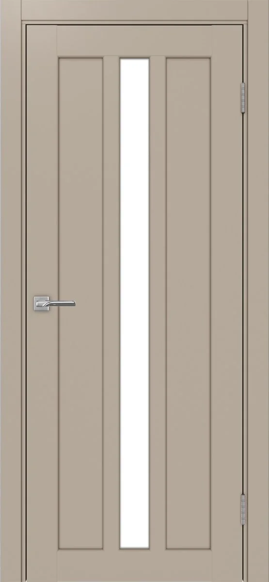 Дверь межкомнатная Парма 413.121 - мокко, белое lacobel
