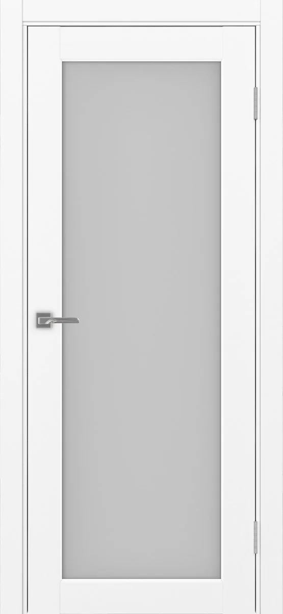 Дверь межкомнатная Парма 401.2 - белый снежный, мателюкс