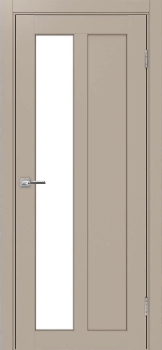 Дверь межкомнатная Парма 421.21 - мокко, белое lacobel