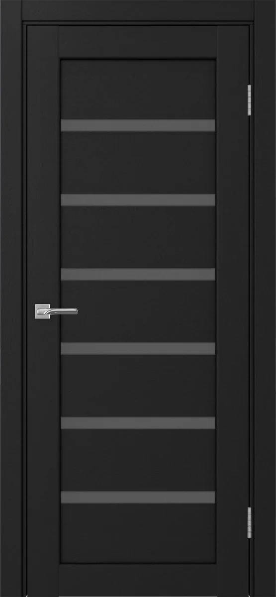 Дверь межкомнатная Парма 407.12 - антрацит, графит матовое
