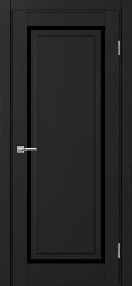 Дверь межкомнатная Тоскана Neo 601С.21 - антрацит, черное lacobel