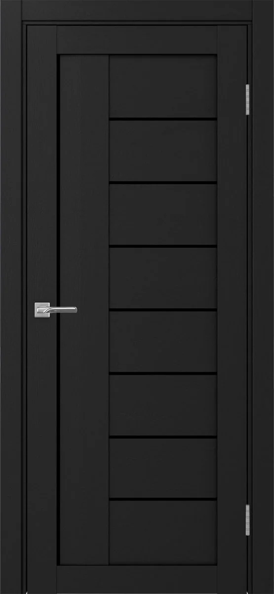 Дверь межкомнатная Турин 524.21 - антрацит, черное lacobel