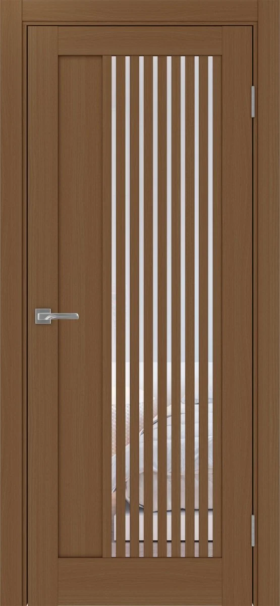Дверь межкомнатная Турин 544.12 - орех, прозрачное