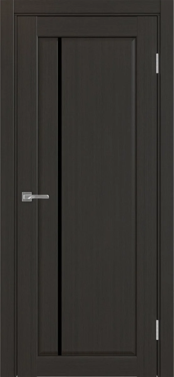 Дверь межкомнатная Сицилия 711.12 - венге, черное lacobel