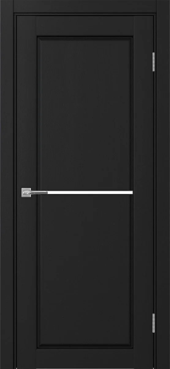 Дверь межкомнатная Сицилия 712.12 - антрацит, белое lacobel