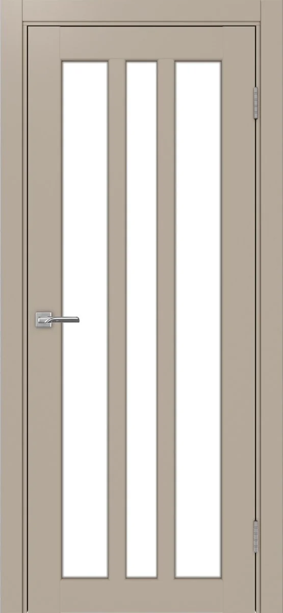 Дверь межкомнатная Парма 413.222 - мокко, белое lacobel