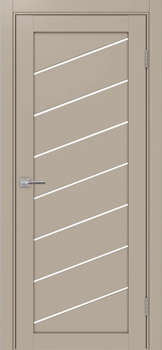 Дверь межкомнатная Турин 508У.112 - мокко, белое lacobel