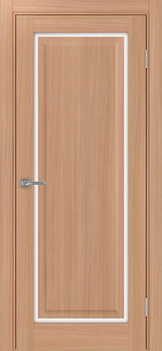 Дверь межкомнатная Тоскана 601С.21 - ясень тёмный, белое lacobel