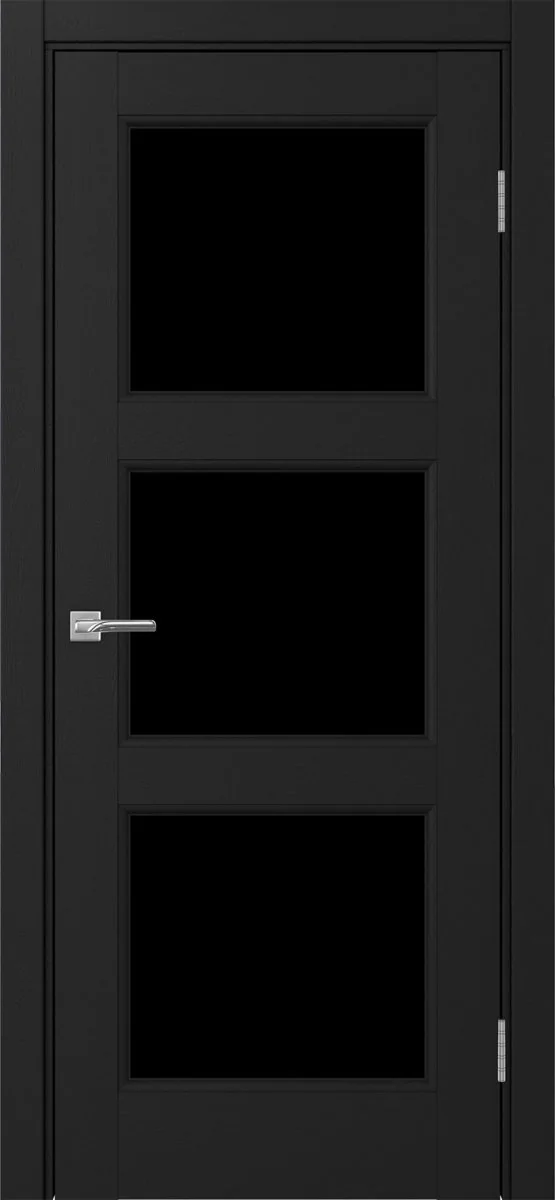 Дверь межкомнатная Турин Neo 530.222 - антрацит, черное lacobel