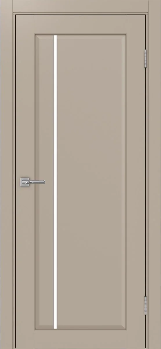 Дверь межкомнатная Сицилия 711.12 - мокко, белое lacobel