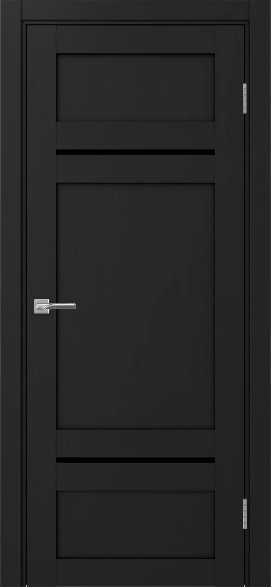 Дверь межкомнатная Турин 532.12121 - антрацит, черное lacobel