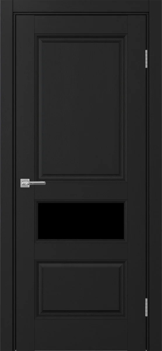 Дверь межкомнатная Тоскана Neo 631.121 - антрацит, черное lacobel