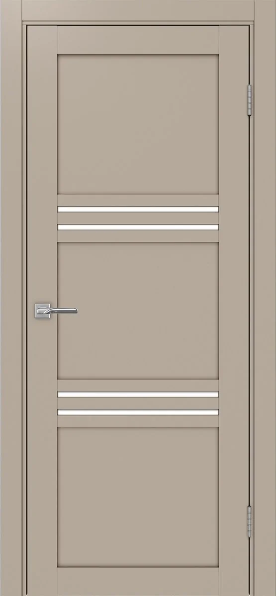 Дверь межкомнатная Турин 553.12 - мокко, белое lacobel