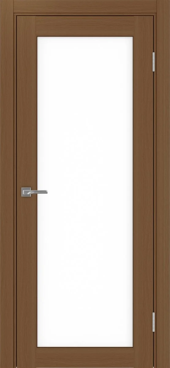 Дверь межкомнатная Парма 401.2 - орех, белое lacobel