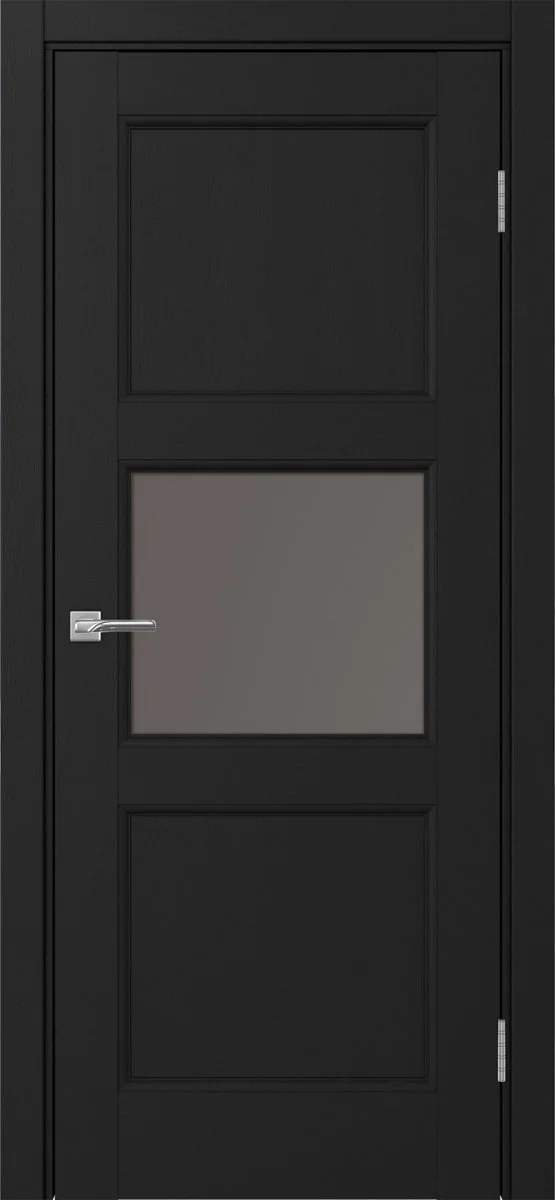 Дверь межкомнатная Турин Neo 530.121 - антрацит, бронза матовое