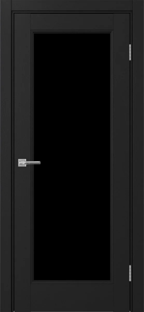Дверь межкомнатная Турин Neo 501.2 - антрацит, черное lacobel