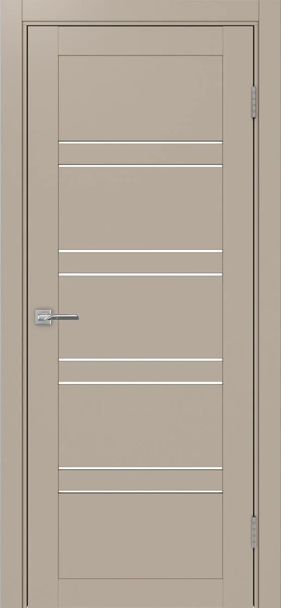 Дверь межкомнатная Турин 560.12 - мокко, белое lacobel