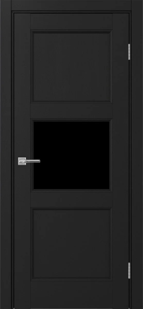 Дверь межкомнатная Турин Neo 530.121 - антрацит, черное lacobel