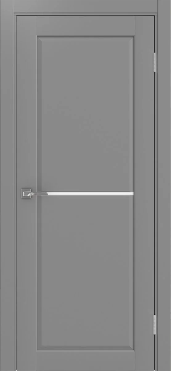 Дверь межкомнатная Сицилия 712.12 - серый, белое lacobel