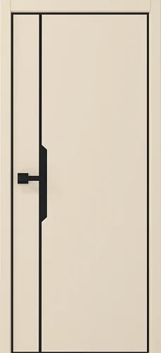 Дверь межкомнатная Графика-4 - сэнд, глухое, композитная с 4 сторон