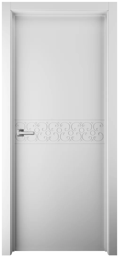 Дверь межкомнатная G27 ДГ - белый матовый, глухое