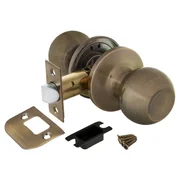 Ручка защелка DK682 AB-PS (6082 AB-P) (без фик.) бронза, фото 1