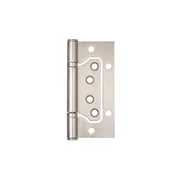 Петля универсальная без врезки IN4000W SN (100/P-2B 100x2,3) матовый никель, фото 4