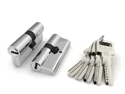 Цилиндровый механизм (R600/60) R6000Key60(25+10+25) CP хром 5Key, фото 1