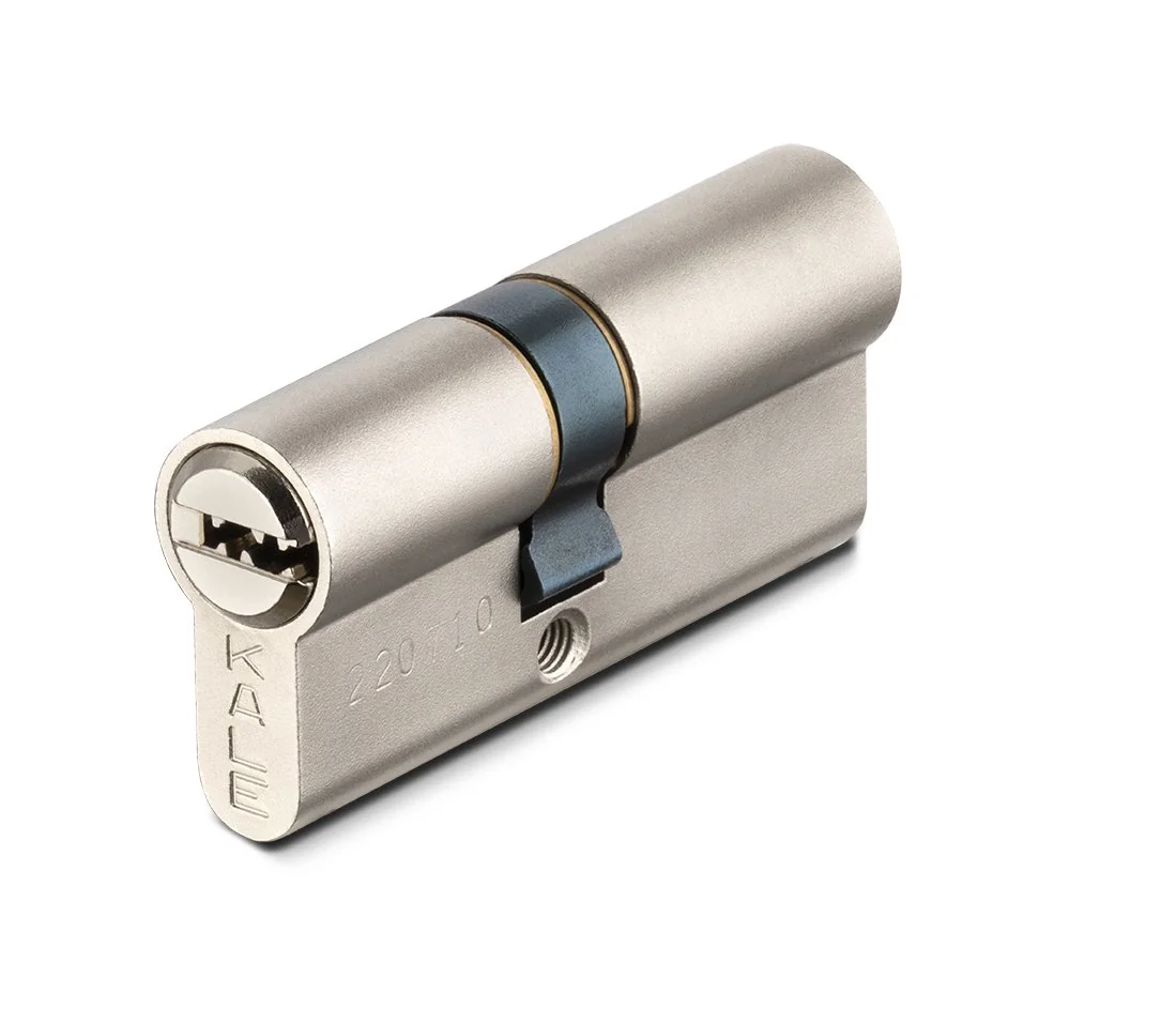 Цилиндровый механизм 164 SN/70 (30+10+30) mm никель 5 кл.
