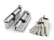 Цилиндровый механизм (R602/80) R6002Knob80(35+10+35) CP хром 5Key с вертушкой, фото 1