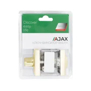 Ручка поворотная с фиксацией ключом BK6.FIX.JK GP-5 золото, фото 3