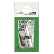 Цилиндровый механизм (AX102/60) AX1002Knob60 (25+10+25)/HD CP хром 4Key с вертушкой, фото 3