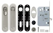 Набор для раздвижных дверей SH.LD152.KIT011-BK (SH011-BK) SN-3 матовый никель, фото 4