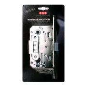 Корпус замка под цилиндр MEDIANA EVOLUTION B01103.50.06.567 с отв. планкой B01000.13 (никель), фото 1