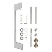 Ручка-скоба PULL.ARC.TITAN CP-8 хром, фото 4
