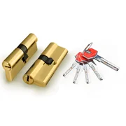 Цилиндровый механизм (D-PRO500/80) D-PRO5000Key80(30+10+40) PB латунь 5Key, фото 1