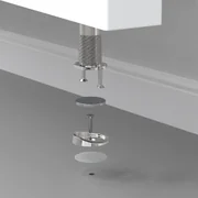 Упор дверной скрытый MAX INOX, фото 2