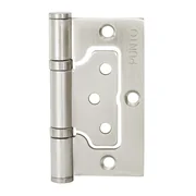 Петля универсальная без врезки IN3200W PN (200-2B 75x2,5) мат. никель, фото 1